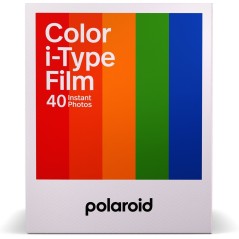 Polaroid i-Type Color Instant Film ASA 640 - Capture Life's Moments with Vibrant Images!
